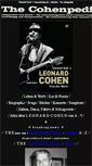 Mobile Screenshot of leonardcohen.de